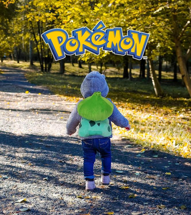 Cypbrands Peluche Zaino Pokemon Bulbasaur 35 Cm Pupazzo Giocattolo Toys Puppet
