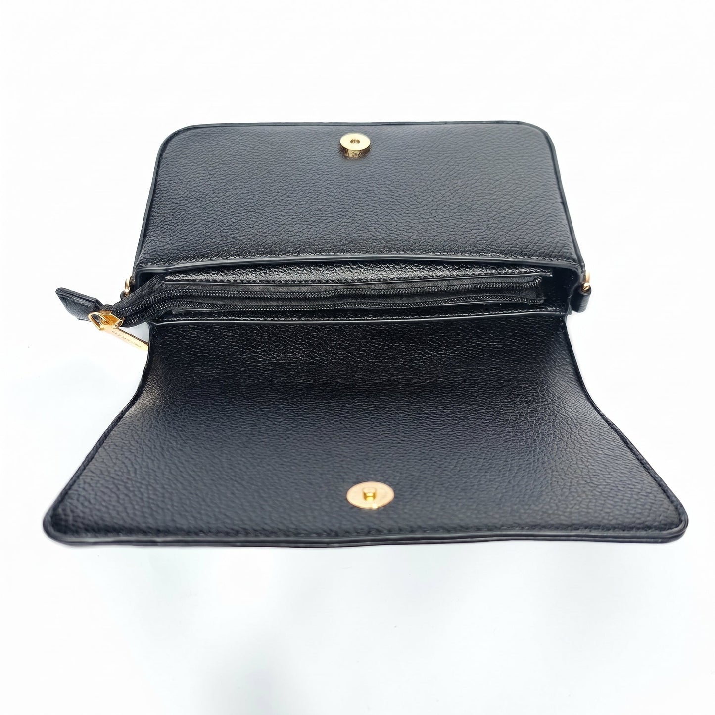 Borsa Tracolla in Ecopelle con Logo in Rilievo e Borchie – Coconuda