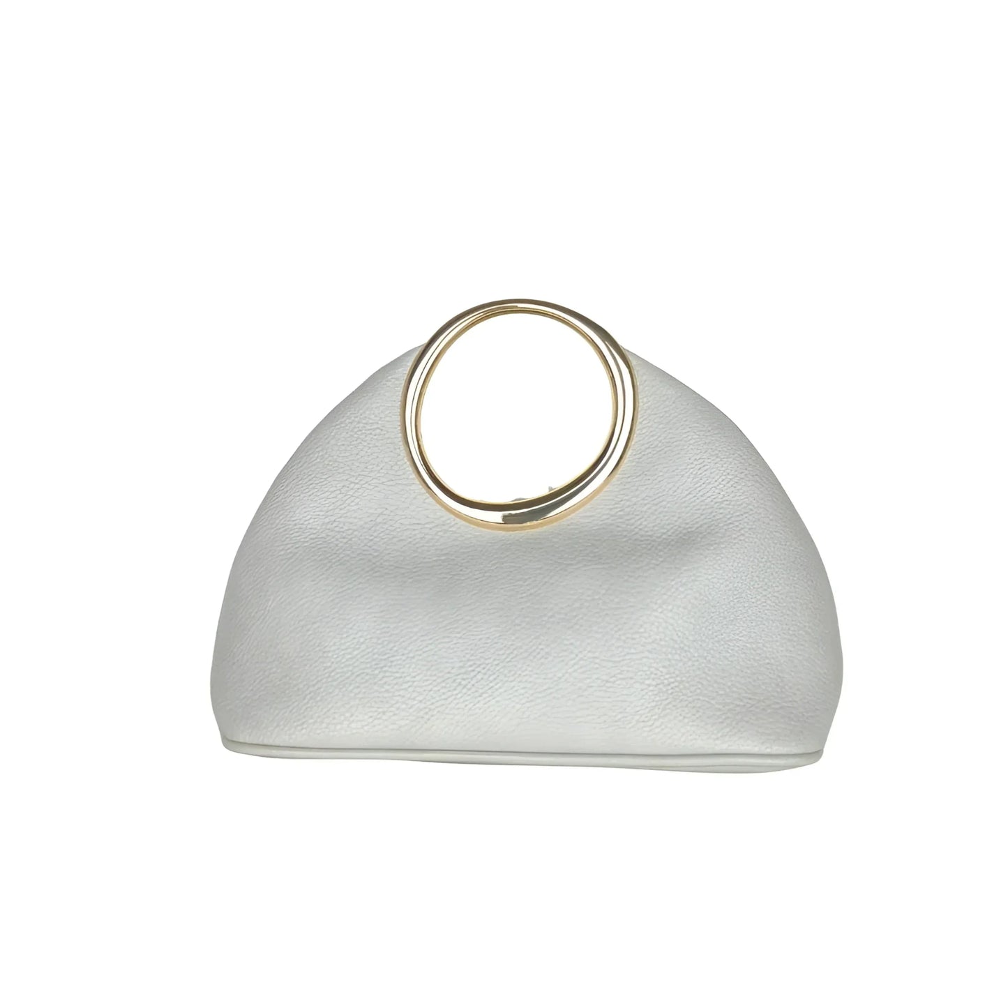 The circle Leather handbag MS-5593