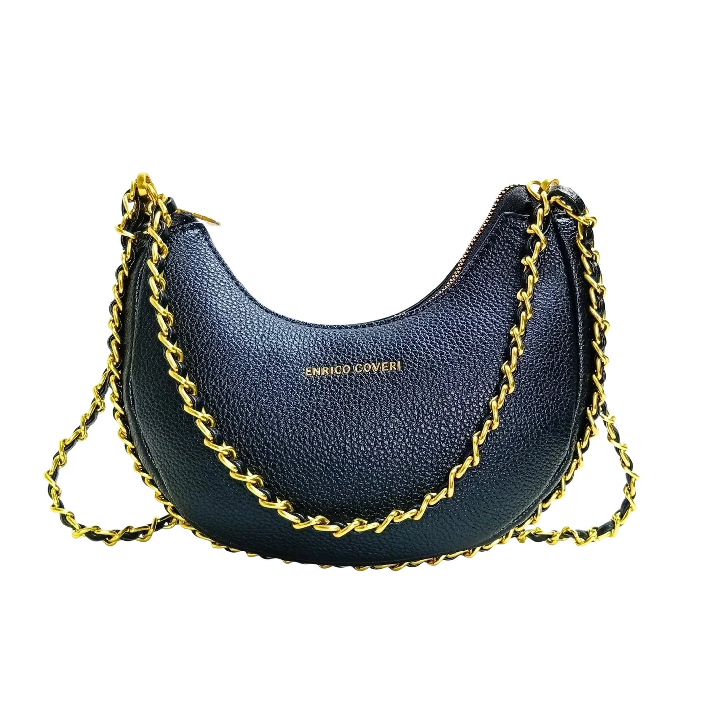 Pink Shoulder Bag with gold color chain strap MS-8824