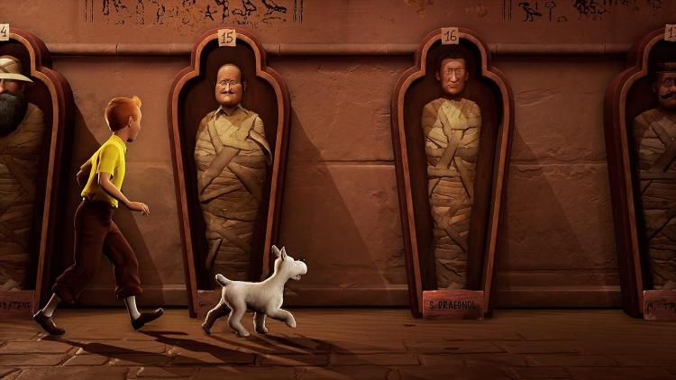 Tintin Cigars Of The Pharaoh Limited Edition Ps4 Video Game Playstation 4 Pal Ita