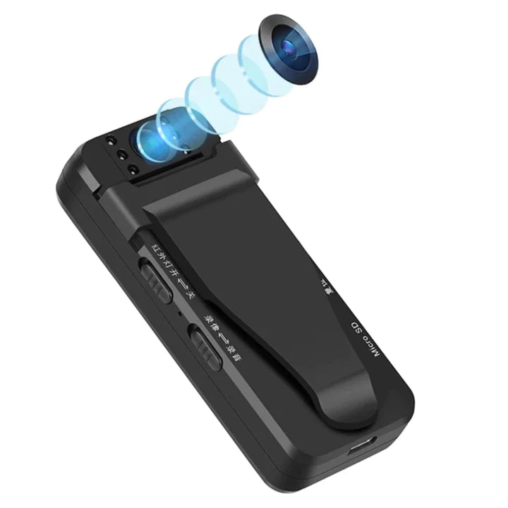 Portable mini digital camera with 1080p HD resolution