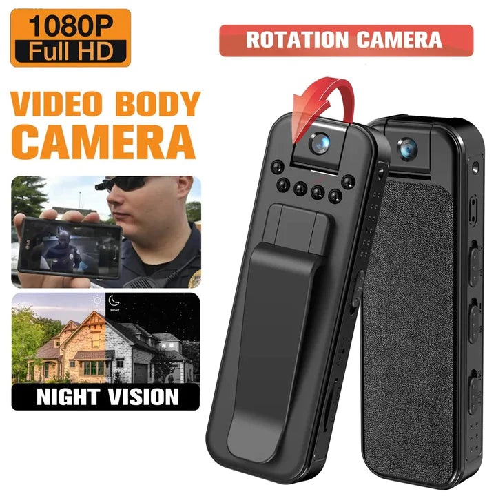Portable mini digital camera with 1080p HD resolution