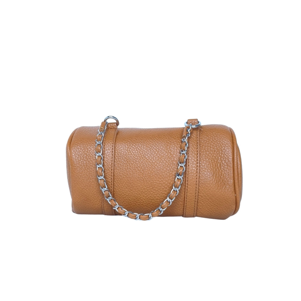 Cylinder-shaped shoulder bag MS-6885