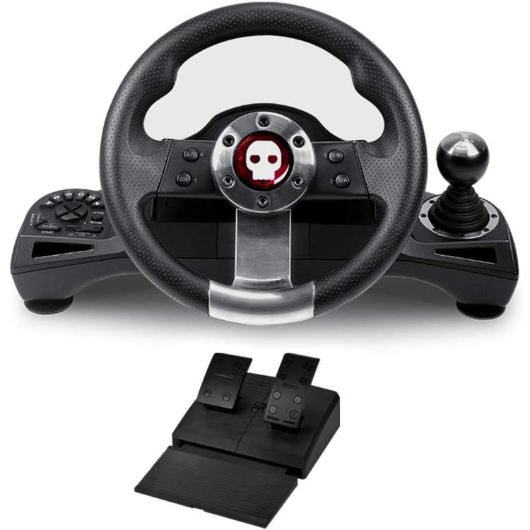 Numskull Volante E Pedaliera Pro Racing 1 Ps4 Xbox Series X/S Pc Nintendo Switch