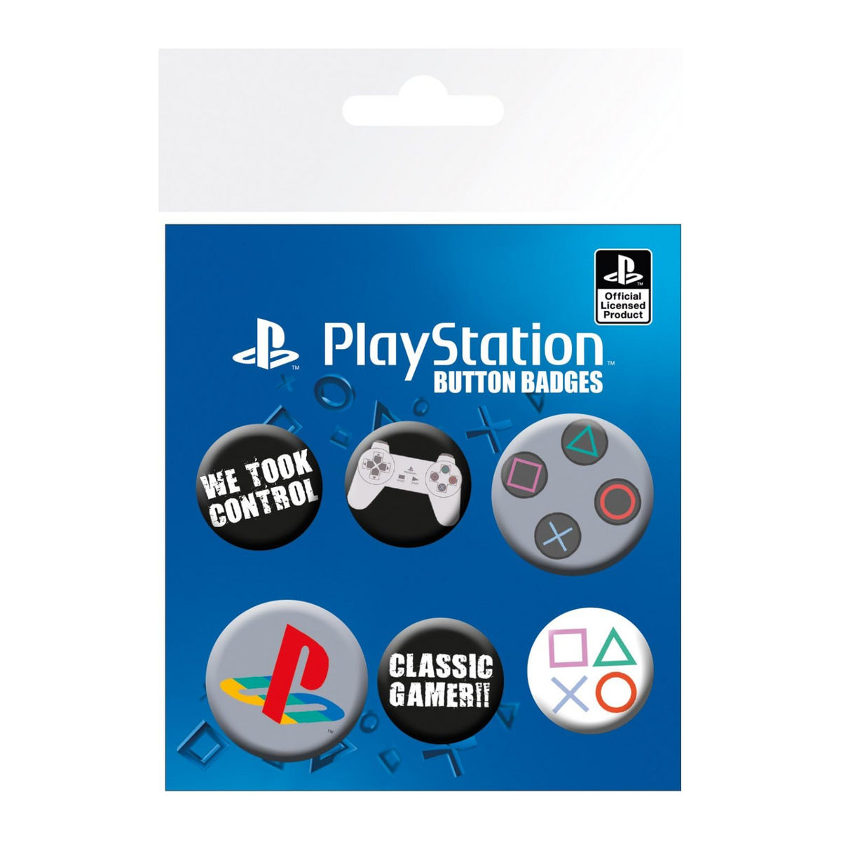 Abystyle Playstation Button Badges Set 6 Spille Logo Playstation