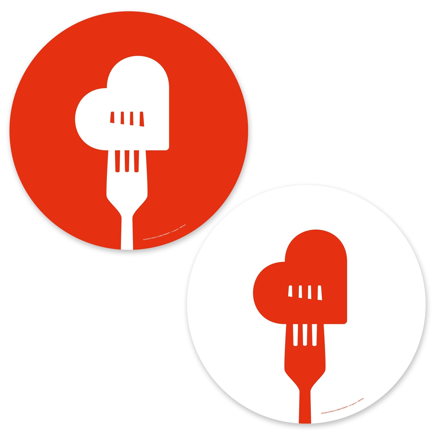 Sottopiatti eleganti ed ecologici a Tema a more per una tavola di San Valentino Speciale