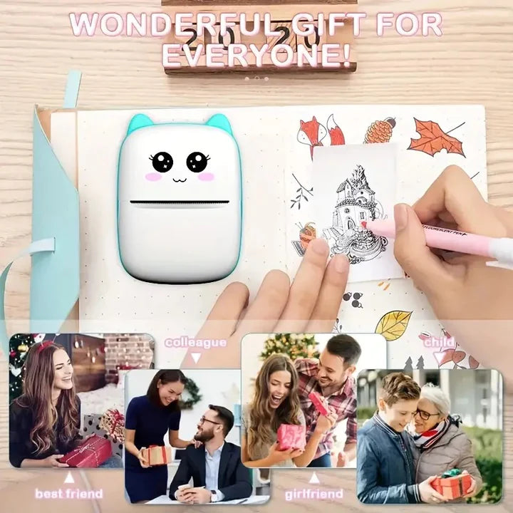Mini stampante termica portatile per smartphone wireless