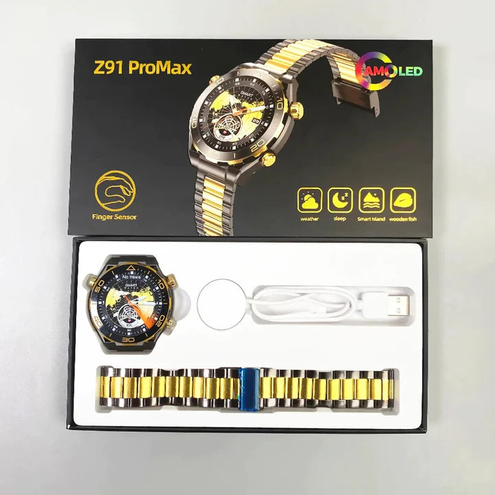 SmartWatch ultimate design z91 pro max orologio intelligente con schermo a colori da 1,52 pollici qualita eccellente
