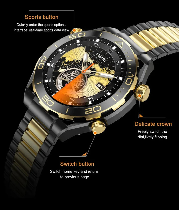 SmartWatch ultimate design z91 pro max orologio intelligente con schermo a colori da 1,52 pollici qualita eccellente