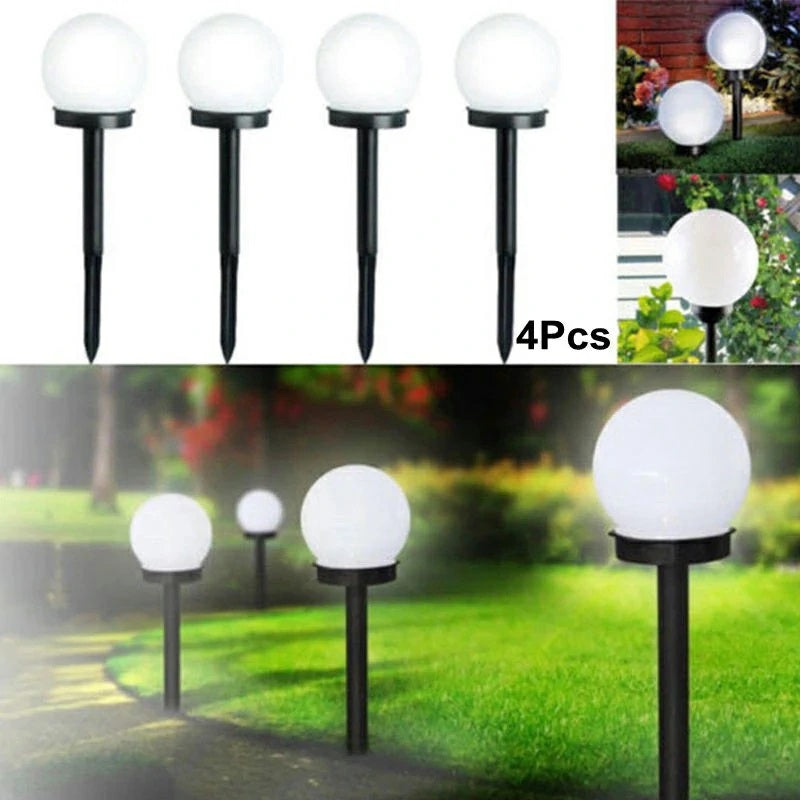 Lampada da giardino solare 4 pezzi
