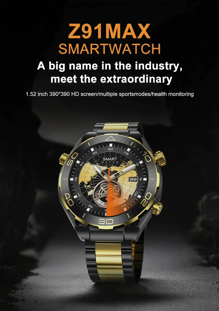 SmartWatch ultimate design z91 pro max orologio intelligente con schermo a colori da 1,52 pollici qualita eccellente