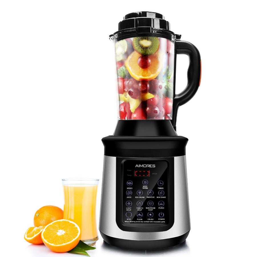 Frullatore Professionale Touch Screen Aimores 831 Funzione Riscaldamento 8 tasti pre programmati led