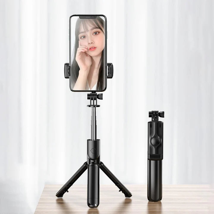 S03 100 cm Treppiede Estensibile Bluetooth Selfie Stick
