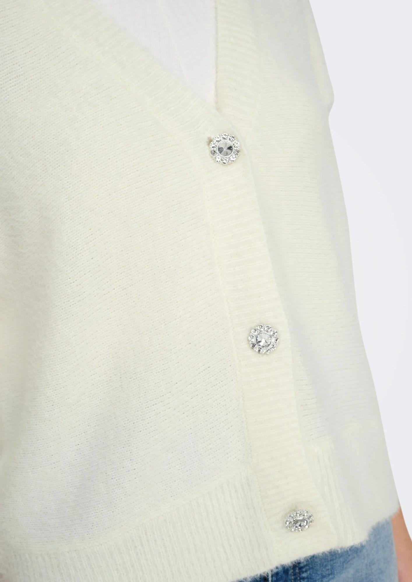Only Cardigan Donna Lella Bianco