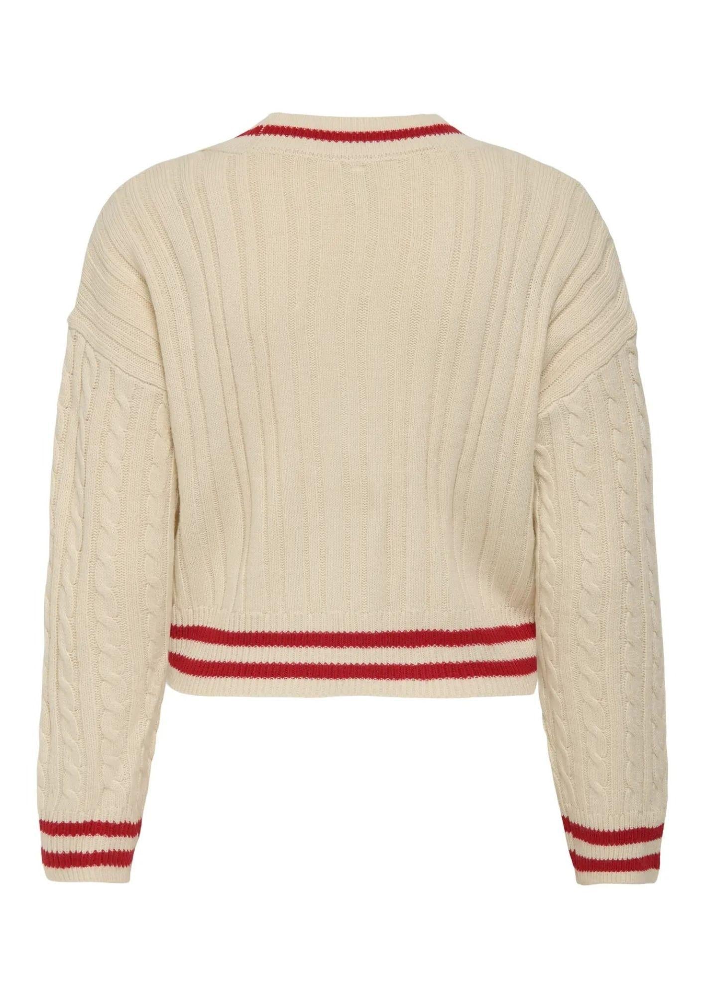 Only Cardigan Donna Thale Bianco
