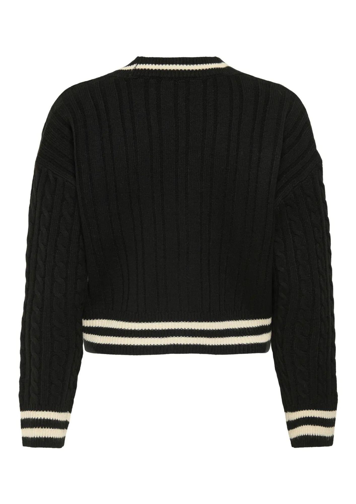 Only Cardigan Donna Thale Nero