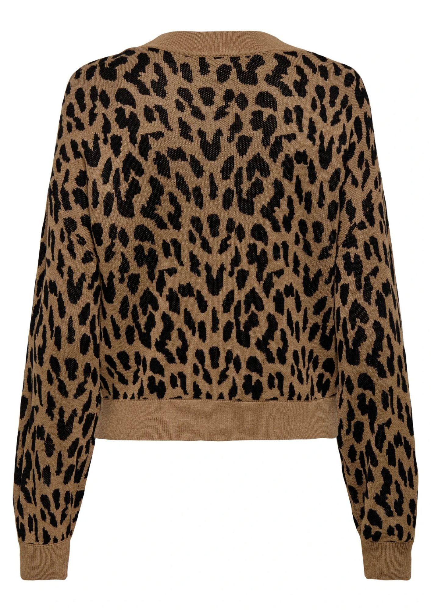 Only Cardigan Donna Vienna Marrone