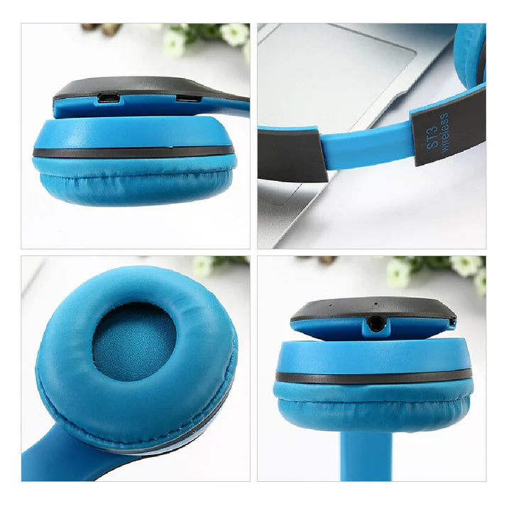 Cuffie Bluetooth 5.0 + EDR vari colori Modello ST3