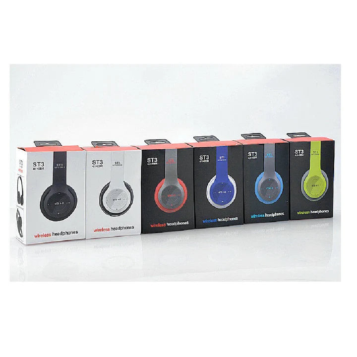 Cuffie Bluetooth 5.0 + EDR vari colori Modello ST3
