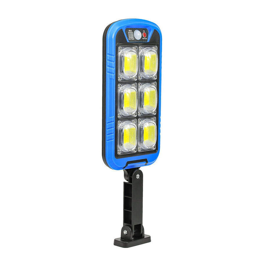 Lampione 150 led cob da esterno con pannello solare sensore movimento lampione