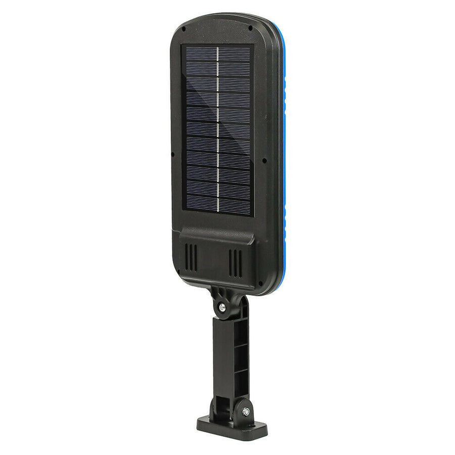 Lampione 150 led cob da esterno con pannello solare sensore movimento lampione