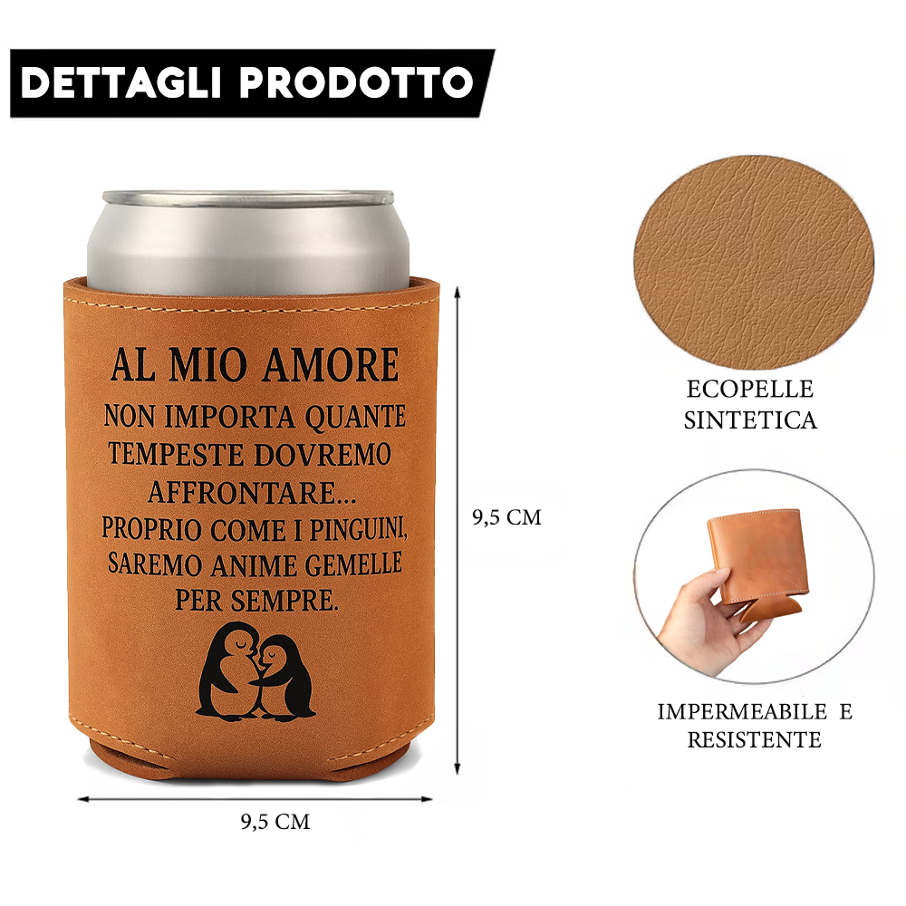 Raffredda Lattina Ecopelle Sintetica Marrone - Al mio Amore