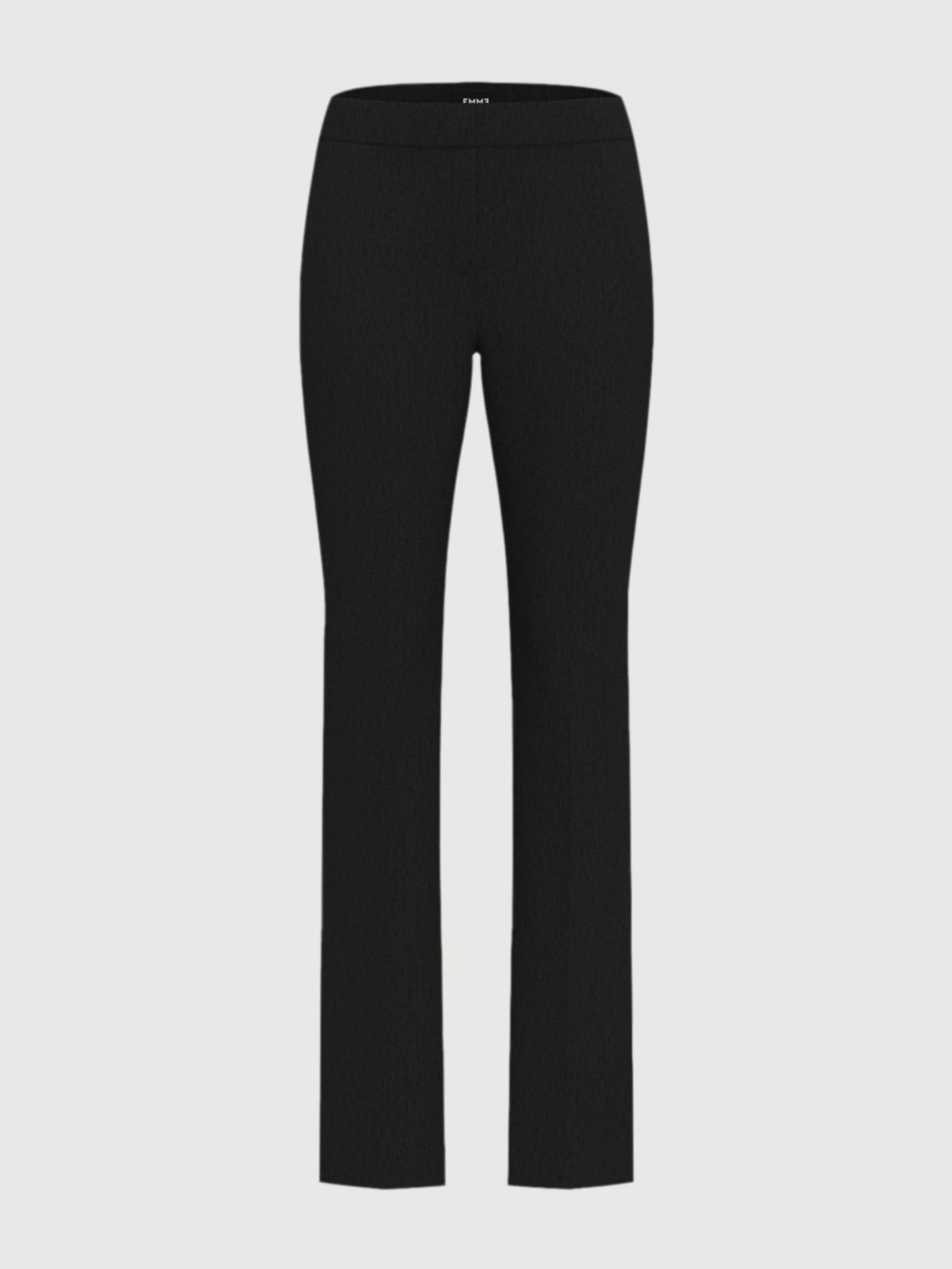 Emme Marella Pantalone dritto in flanella Micron Donna Antracite