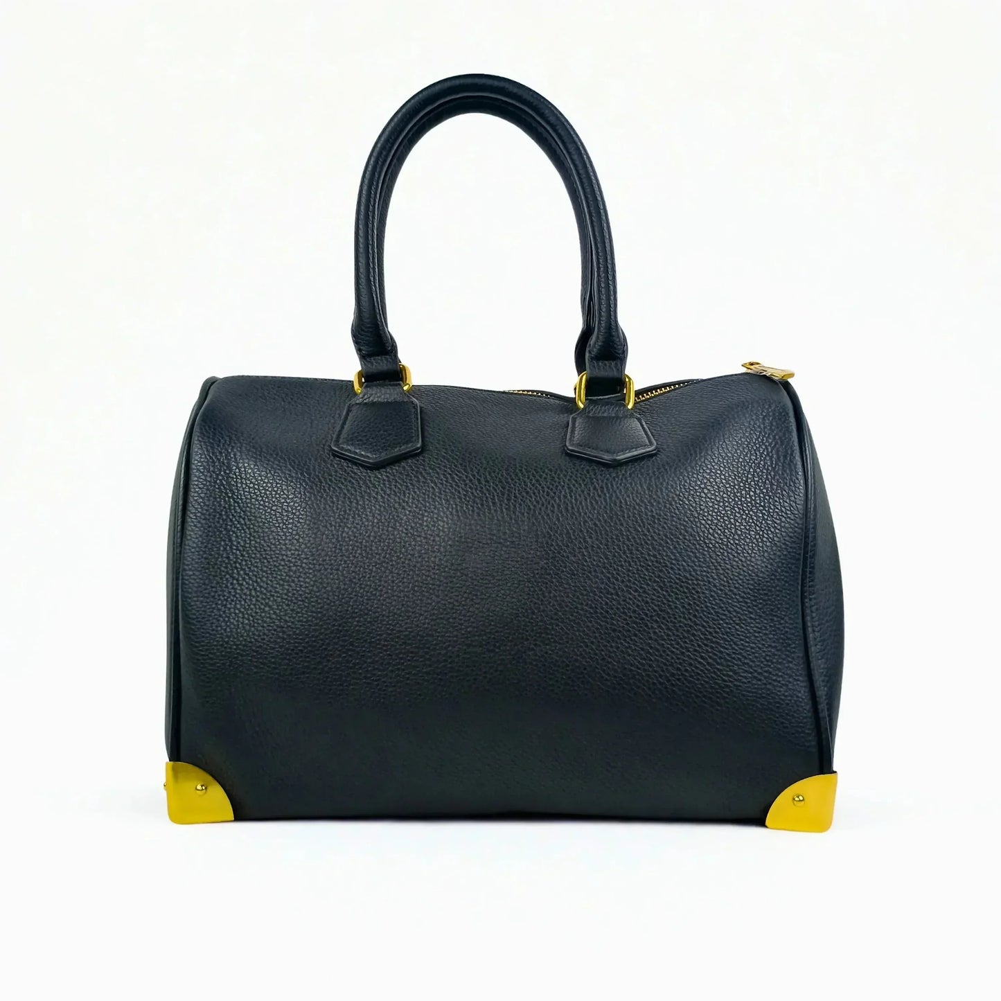 Enrico Doctor Bag - Black Leather MS-4449