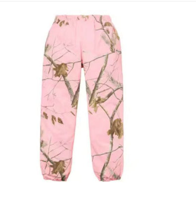 Autumn And Winter European And American 3D Digital Printed Fleece Couple Trousers