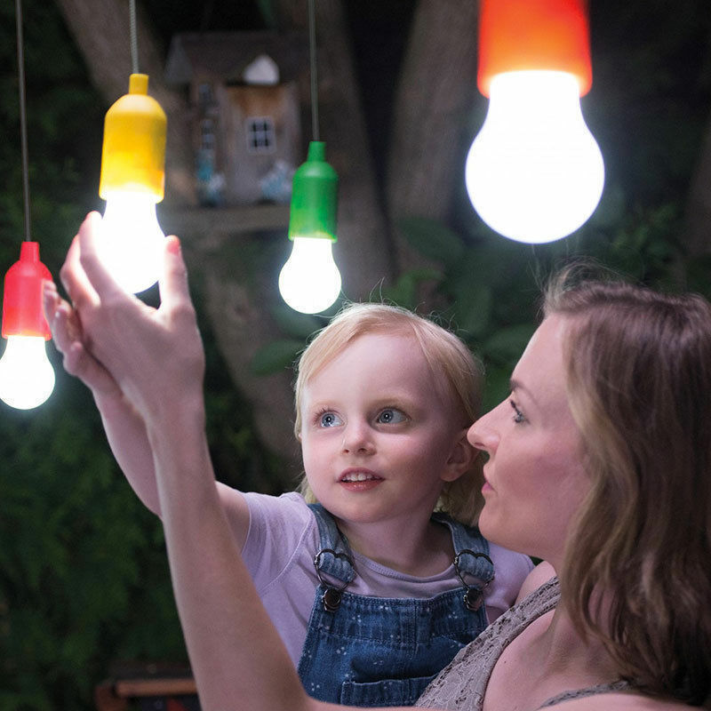 Lampadina luce led a batterie portatile con corda 10 pezzi