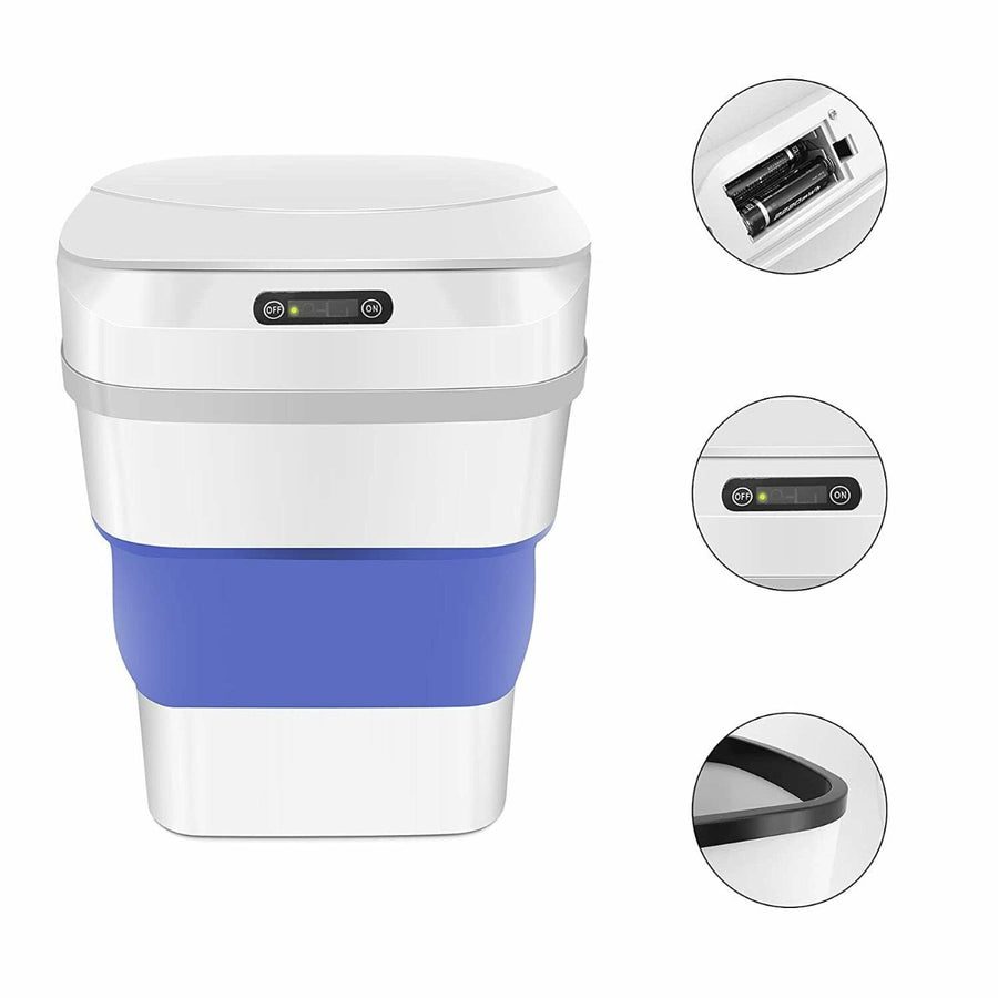 Pattumiera con sensore touchless pattumiera intelligente da 17 litri con coperchio