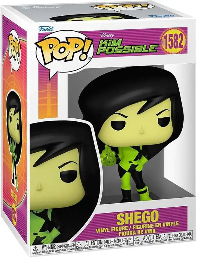 Funko Pop ! Disney - Kim Possible (1582) Shego Figure Vinyl 9 Cm Funko
