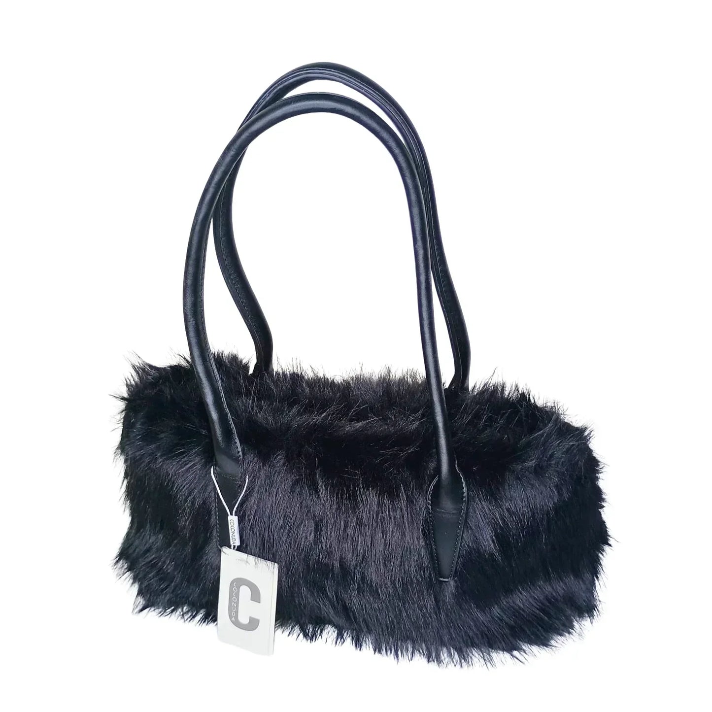 Fur Leather Handbag - MS-7158
