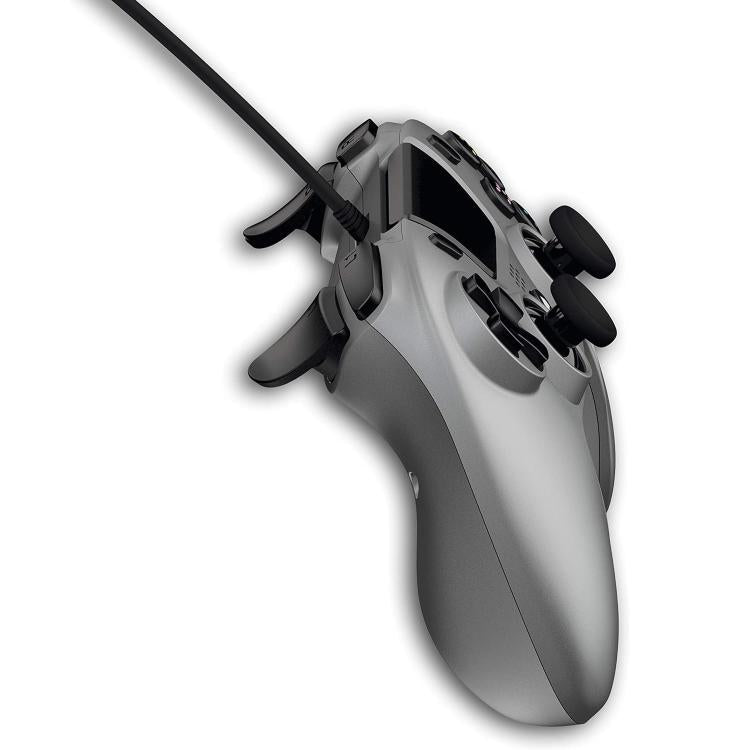 Gioteck VX4 Premium Wired Controller PS4/PC Wired Joystick Gamepad Titanium
