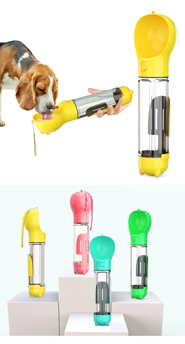 Tupperware 4 in 1 distributore di acqua + cibo + porta sacchetti
