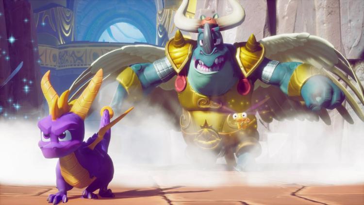 Spyro Reignited Trilogy Ps4 Italiano Videogioco Playstation 4 Trilogia Completa