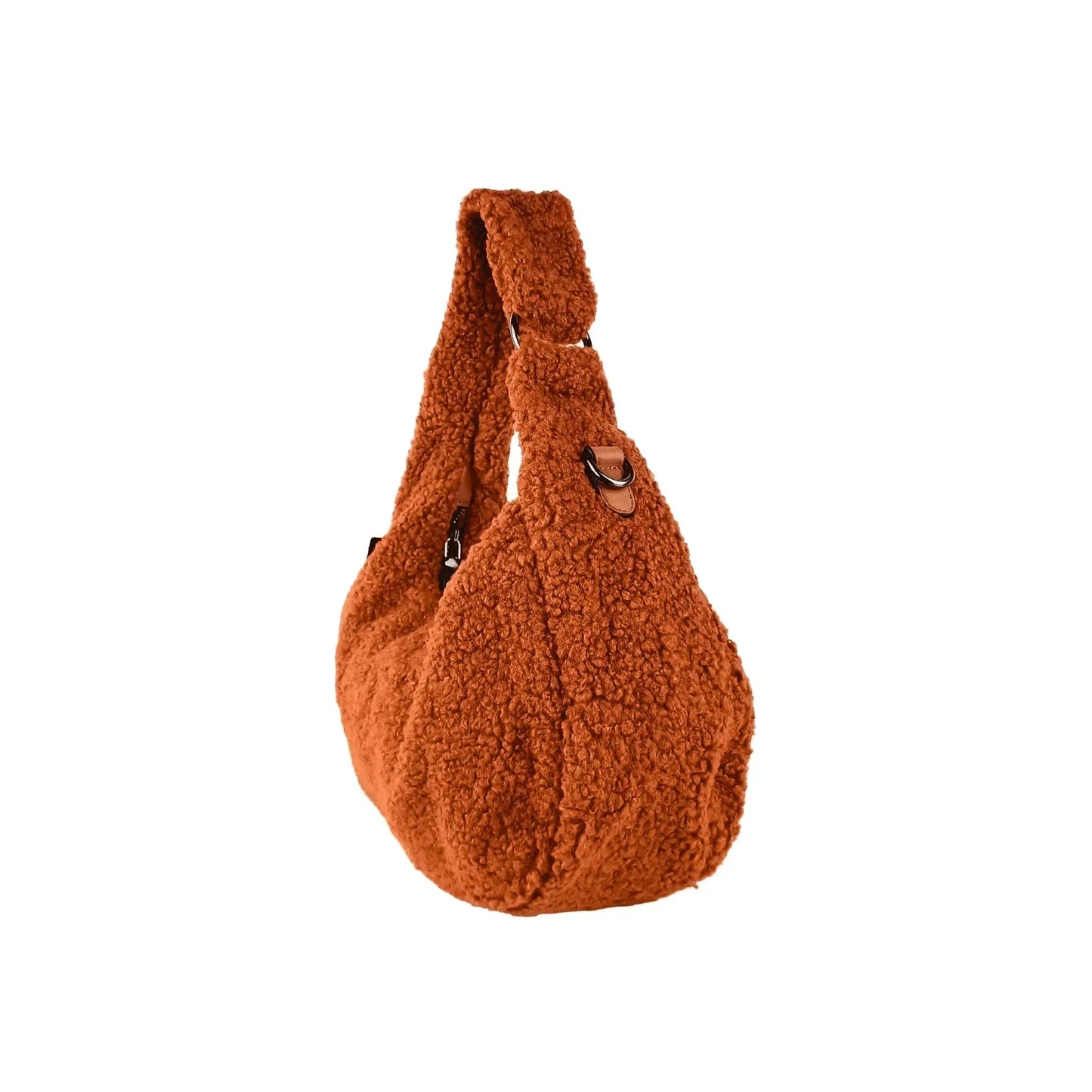 Hobo Bag Faux Sheepskin - MS-1669