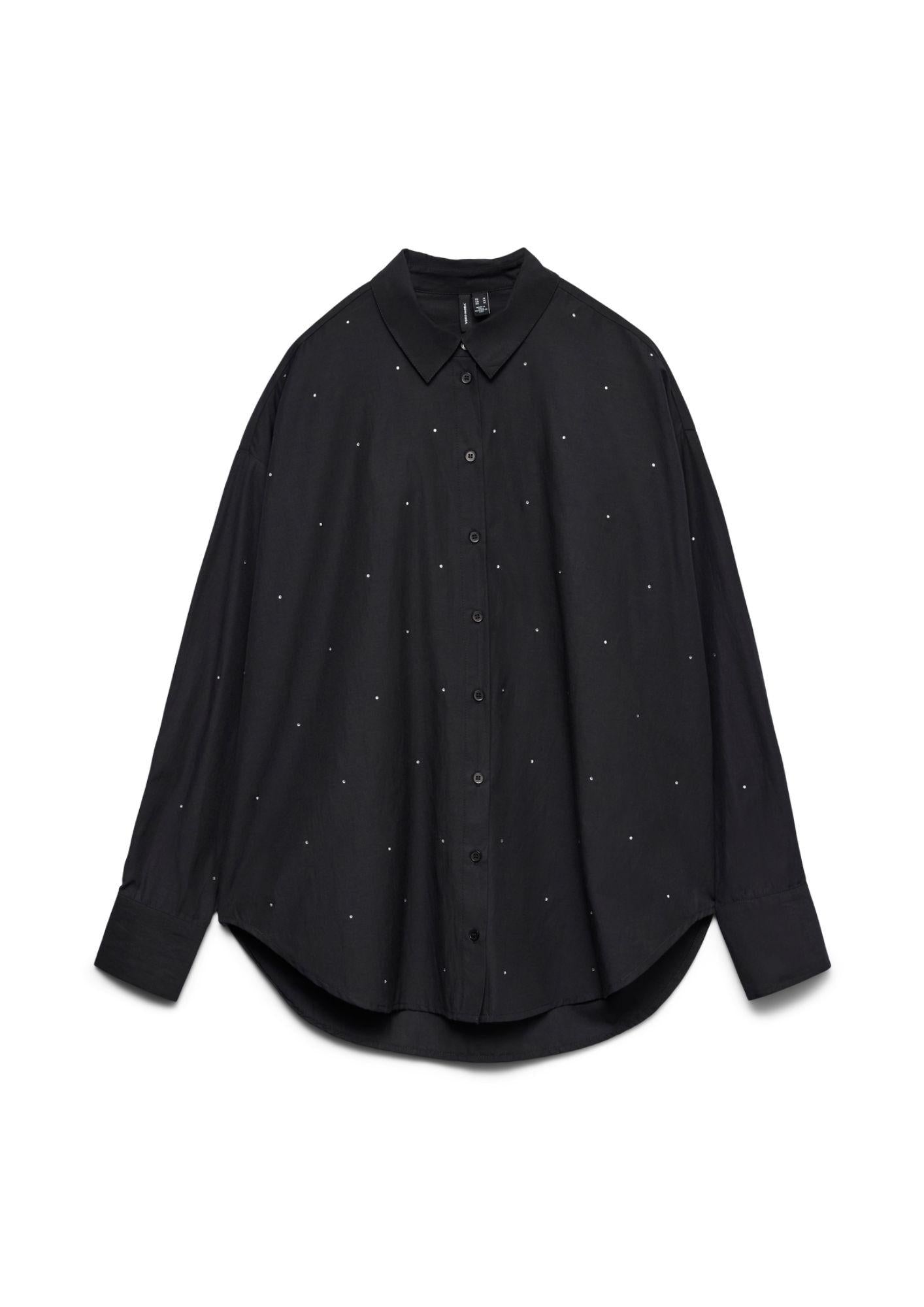 Vero Moda Camicia Donna Fanni Nera