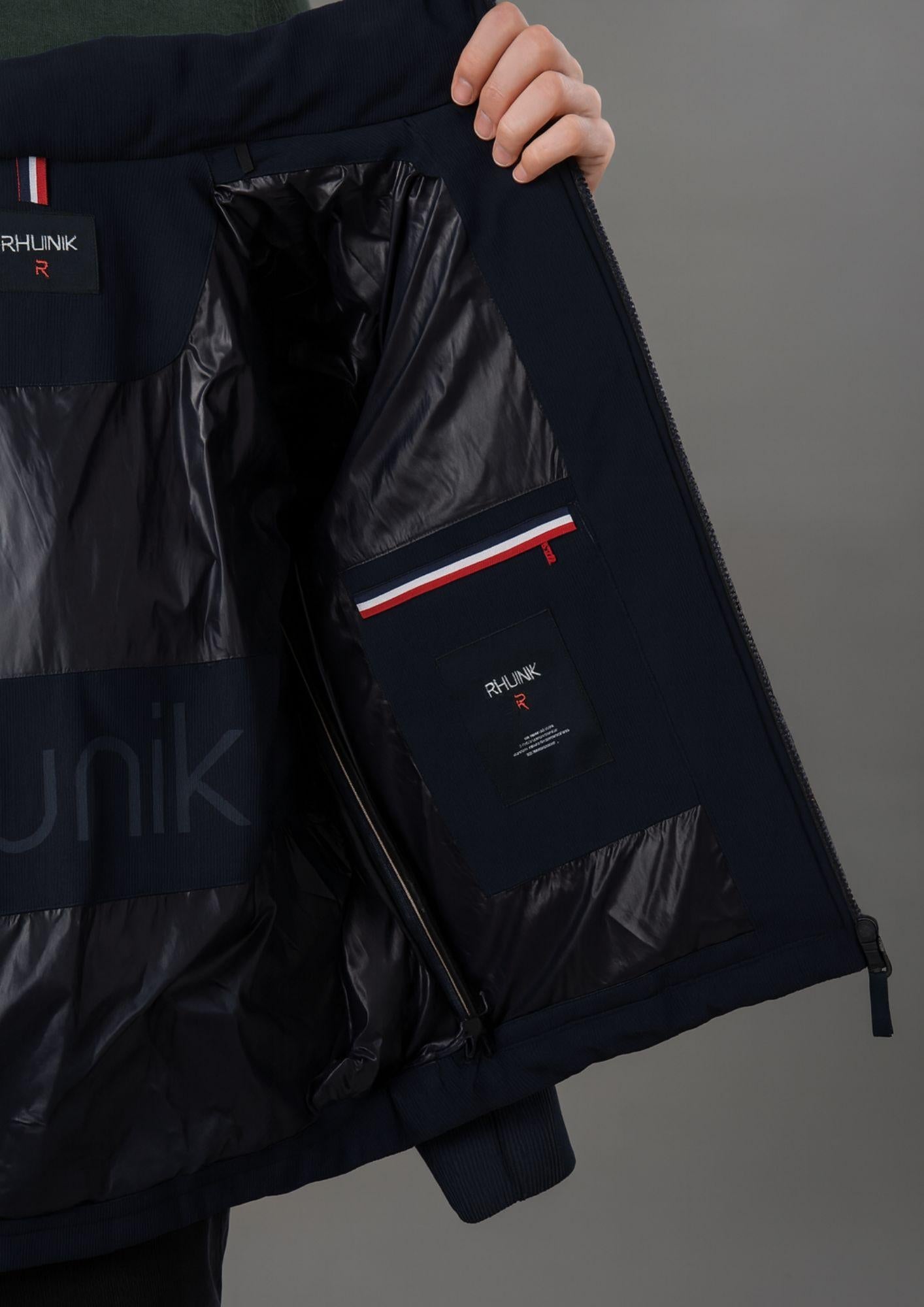 Rihunik Giacca Invernale Uomo Jhonny Blu Navy