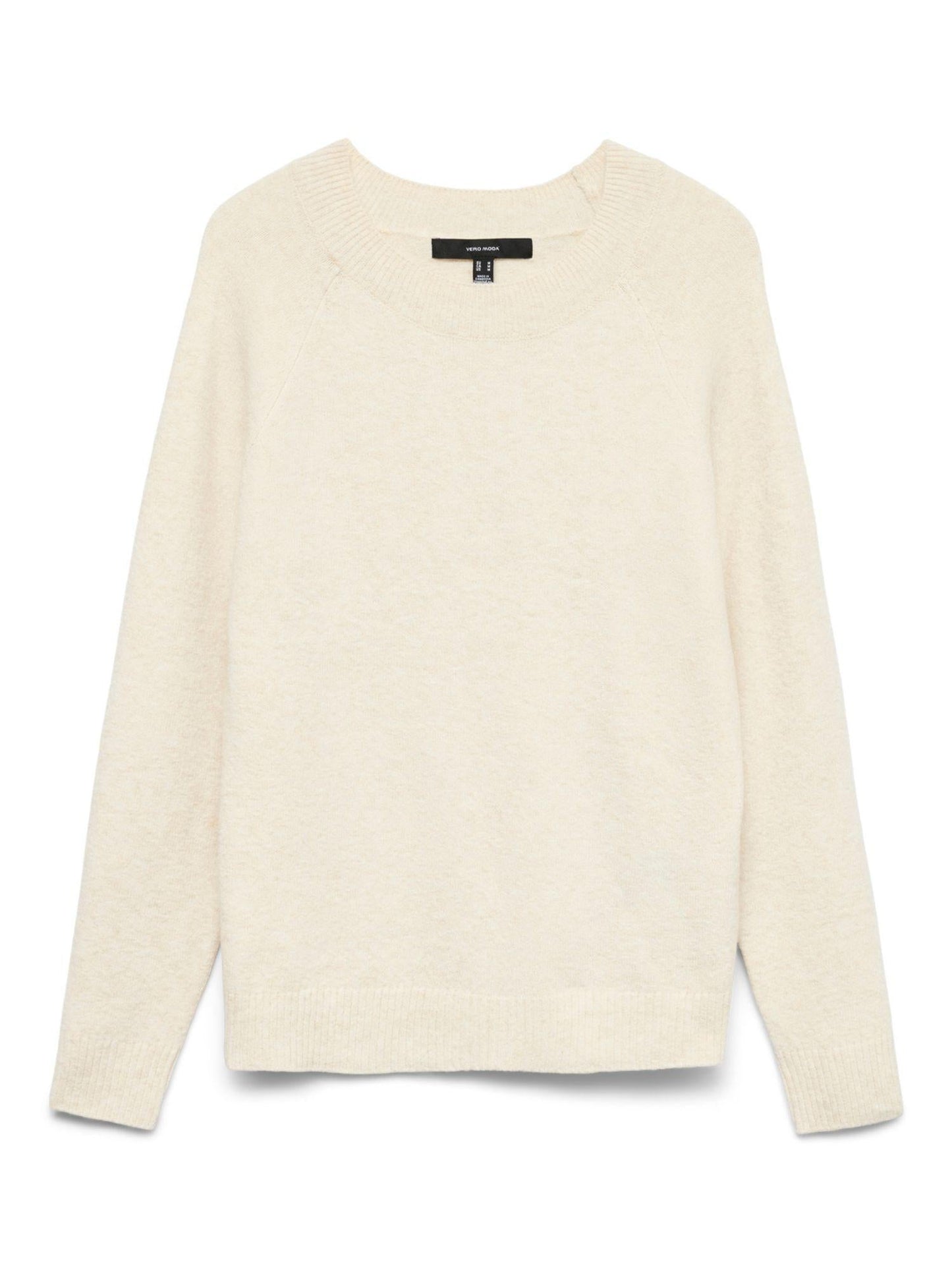 Vero Moda Maglione Donna Doffy Bianco Panna