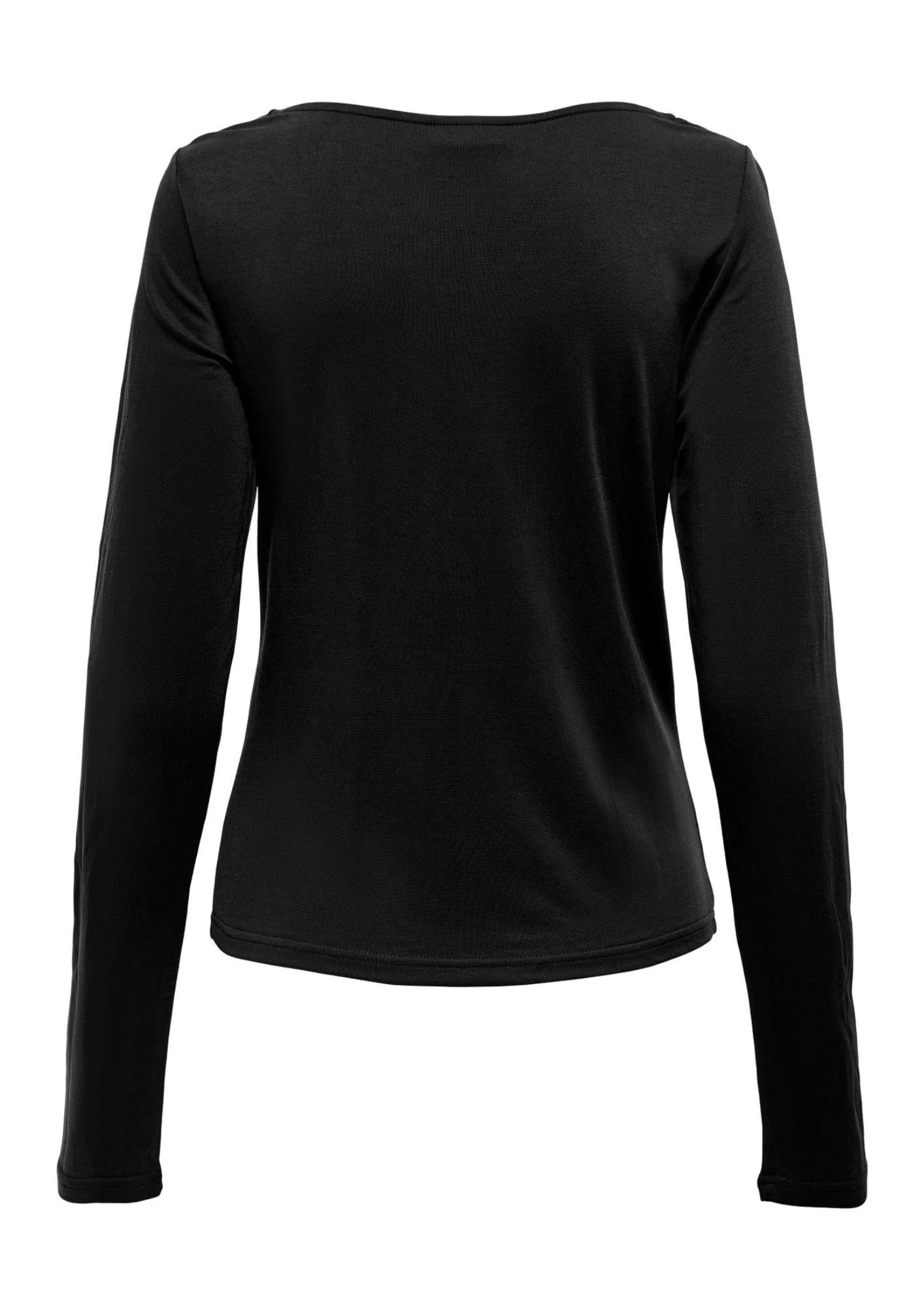 Jacqueline De Yong Maglia Donna Ester Nera