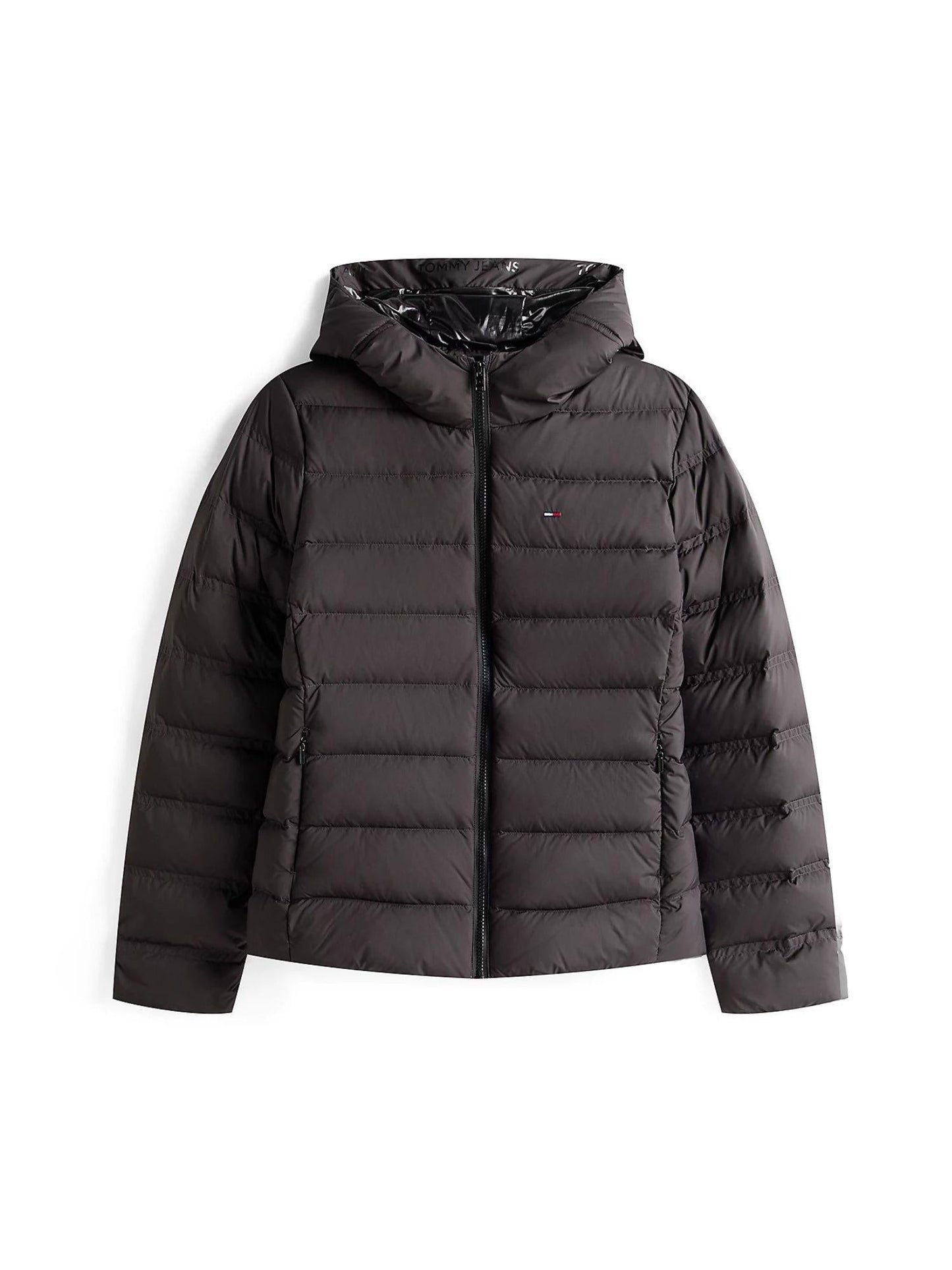 Tommy Hilfiger Giacca Invernale Donna Con Cappuccio Nero