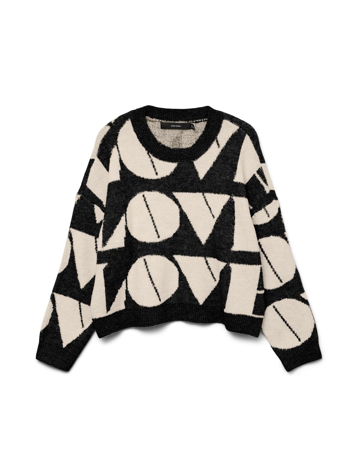 Vero Moda Maglione Donna Love Nero