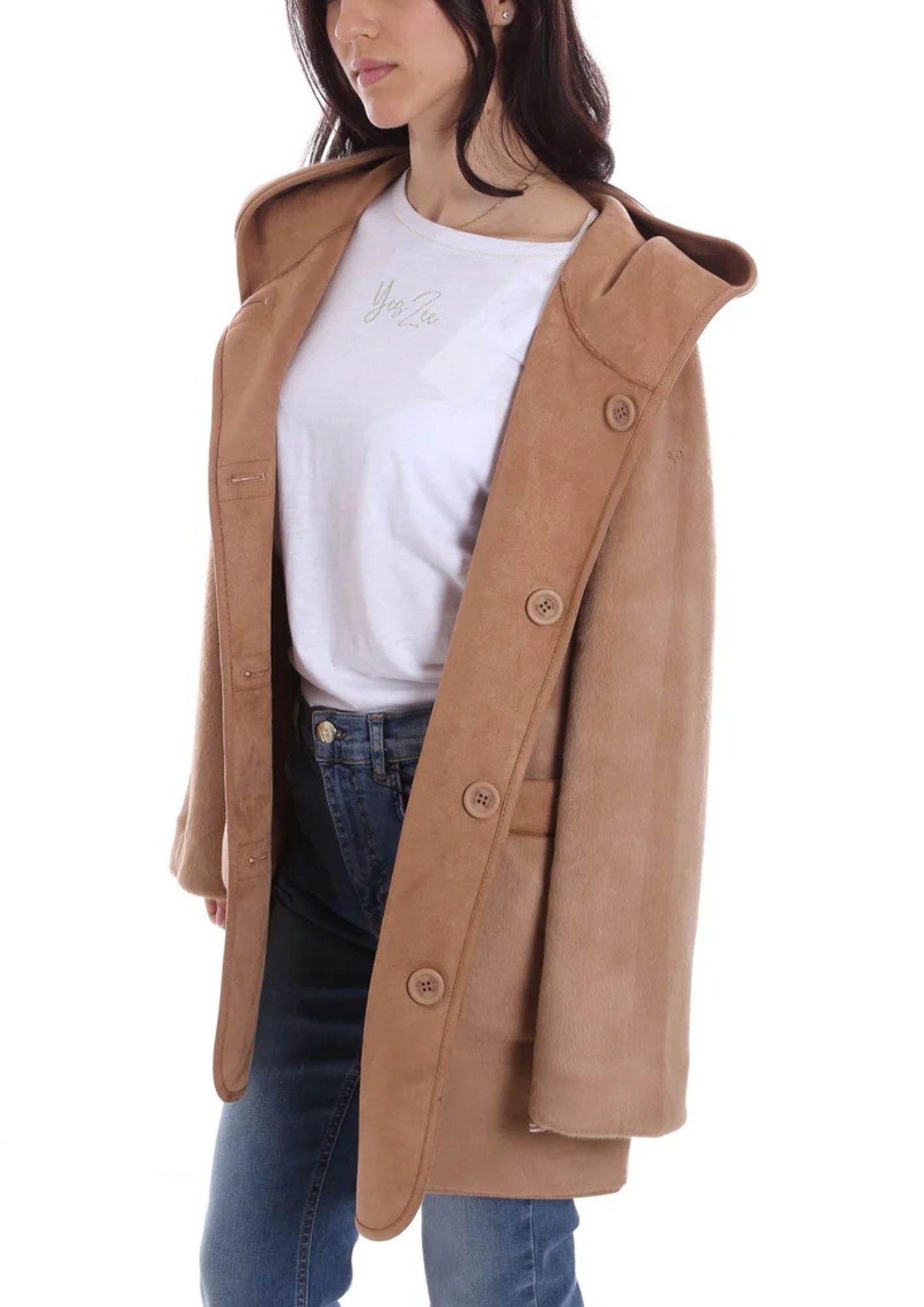 Yes Zee Cappotto Donna Beige