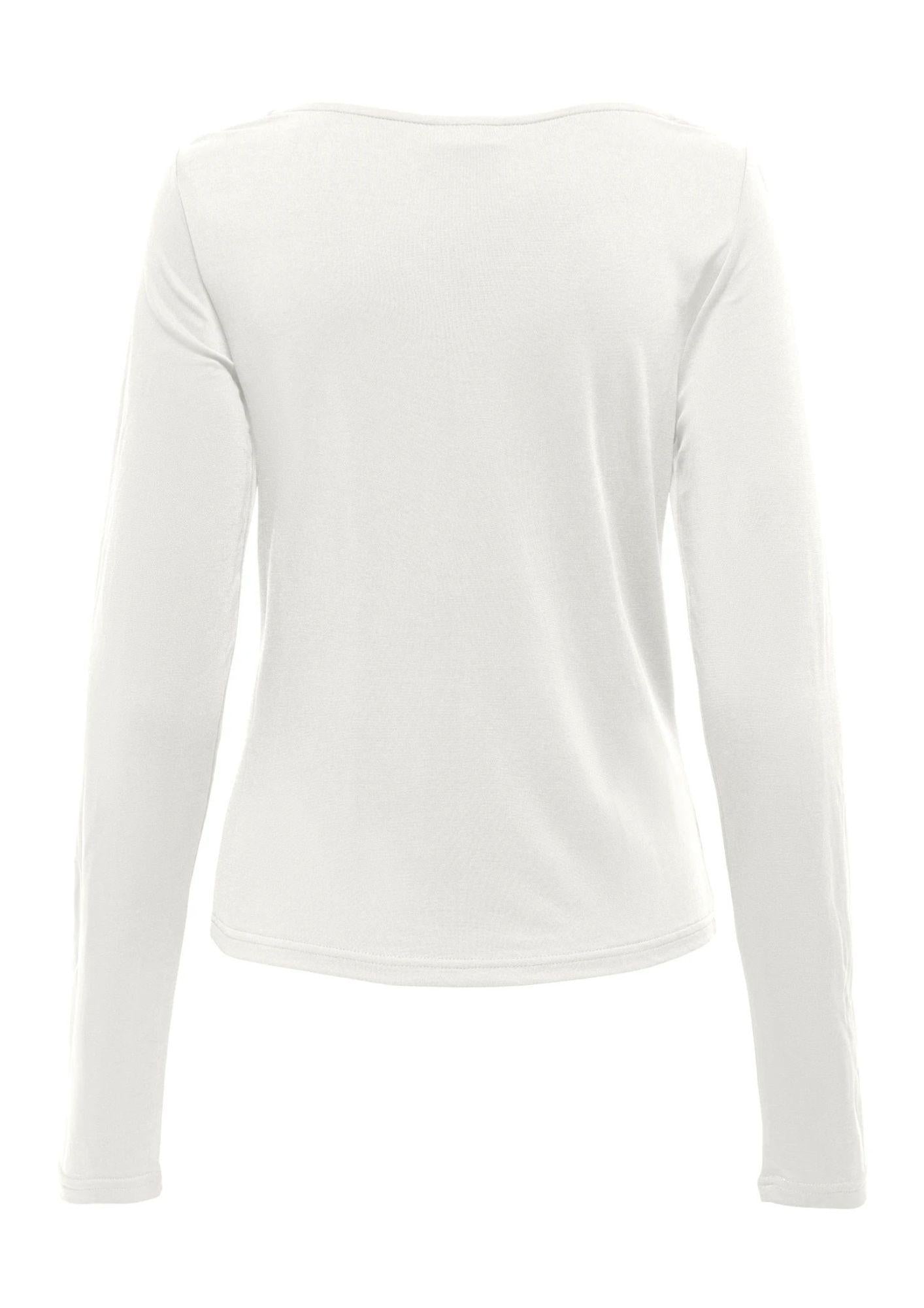 Jacqueline De Yong Maglia Donna Ester Bianca