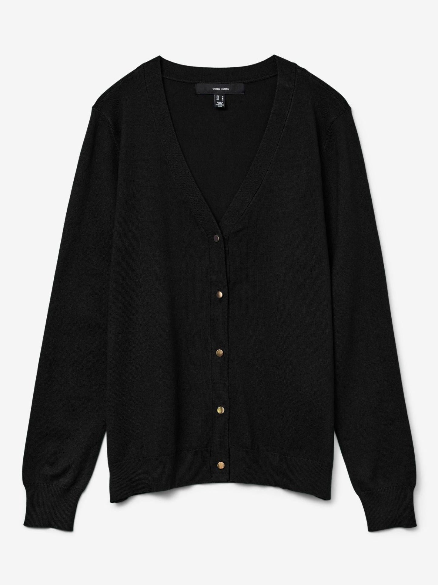 Vero Moda Cardigan In Maglia Donna Silje Nero