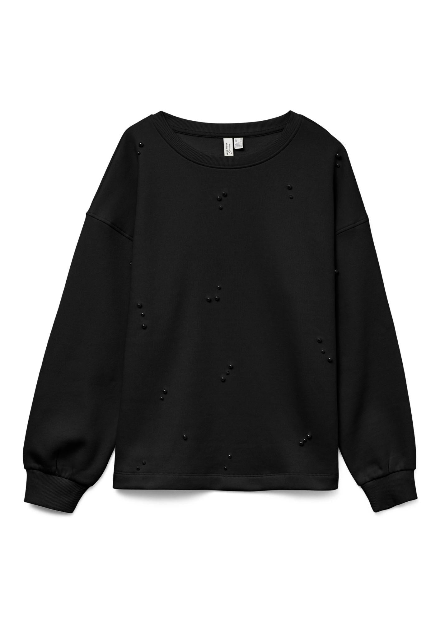 Vero Moda Felpa Donna Fatilda Nera
