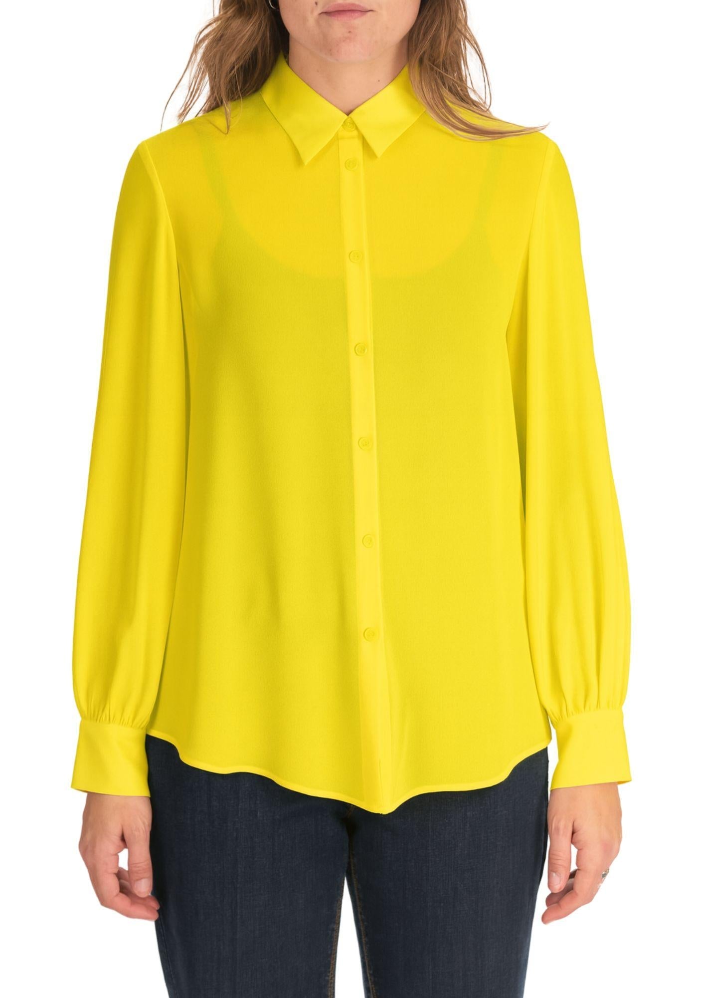 Diana Gallesi Camicia Donna Gialla