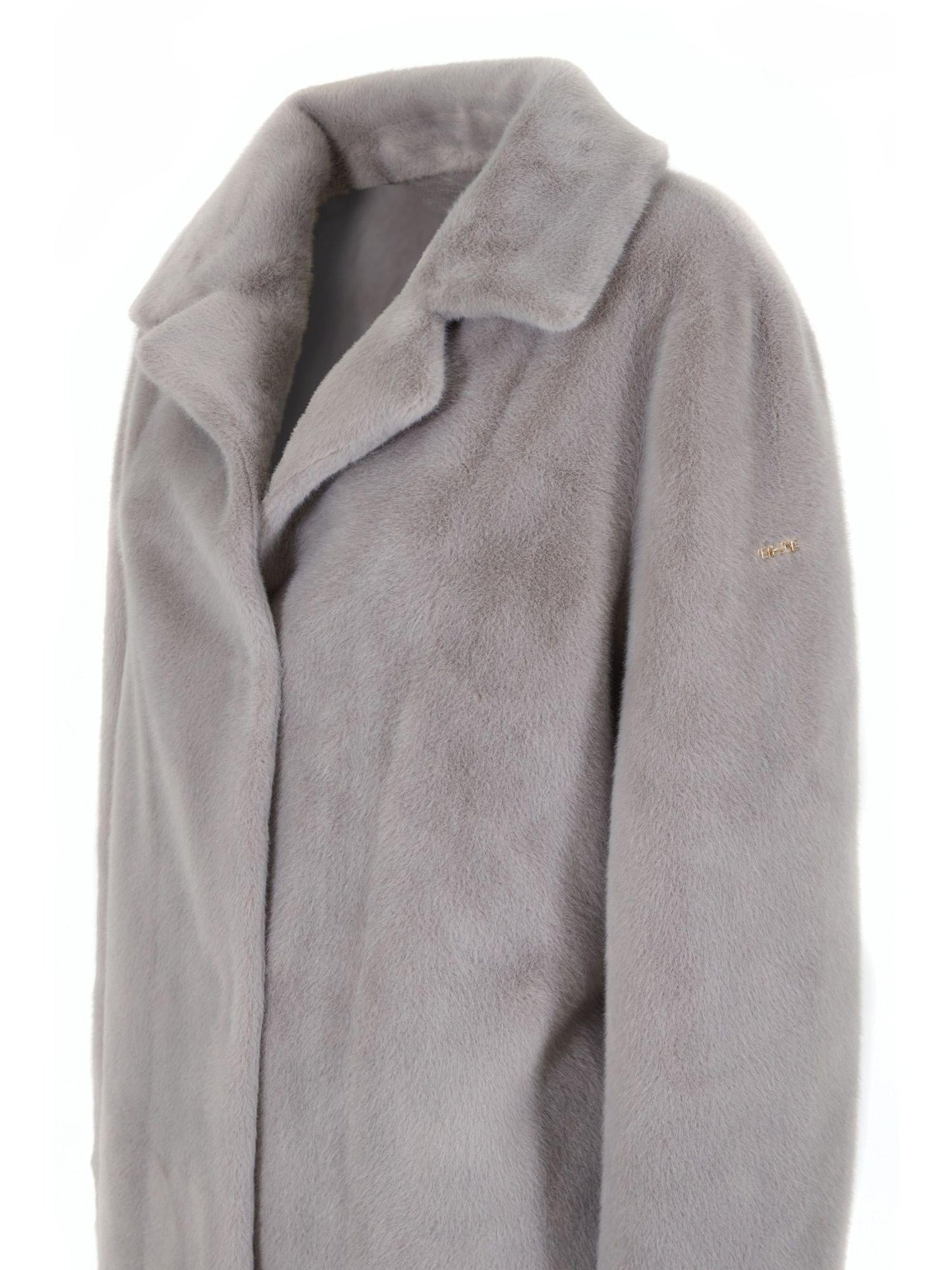 Yes Zee Cappotto Donna Reversibile Grigio Chiaro